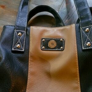 Anna Martina Franco Brown and Tan Purse